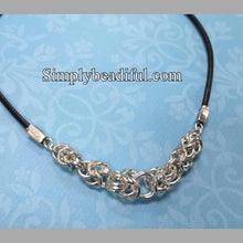 Load image into Gallery viewer, Beginner Byzantine Necklace Kit
