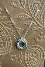 Load image into Gallery viewer, Sterling Silver Love Knot Necklaces
