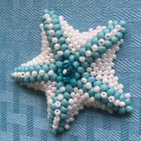 Beaded Star Fish Pattern by Dawn Davis - Simply Beadiful