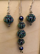 Load image into Gallery viewer, Beaded Bead Pendant and Earring Kit
