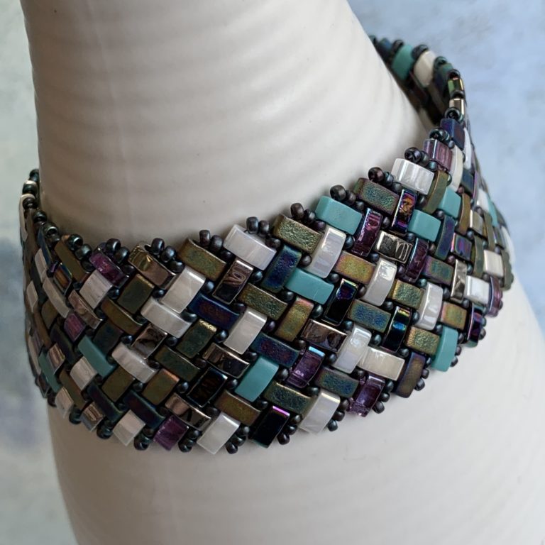 Square Stitch Bracelet Kit – Simply Beadiful