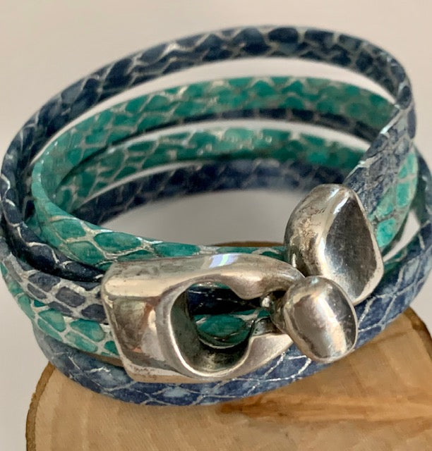 Fish Leather Wrap Bracelet Kit