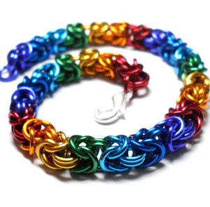 Rainbow Byzantine Bracelet Kit